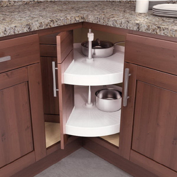 Corner Kitchen Storage Cabinet
 Kitchen Corner Cabinet Storage Ideas 2017