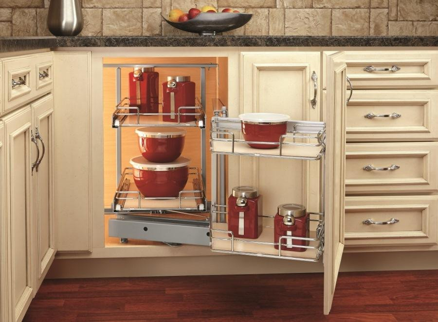 Corner Kitchen Storage Cabinet
 Choosing Corner Cabinets in your Kitchen Blind Corner vs