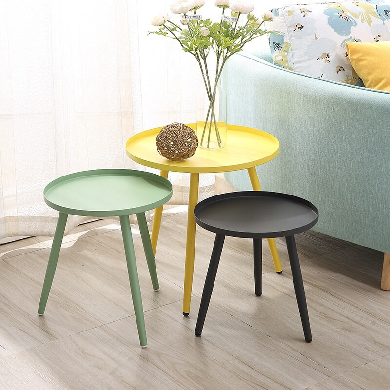Corner Table For Living Room
 Nordic modern minimalist corner living room side table