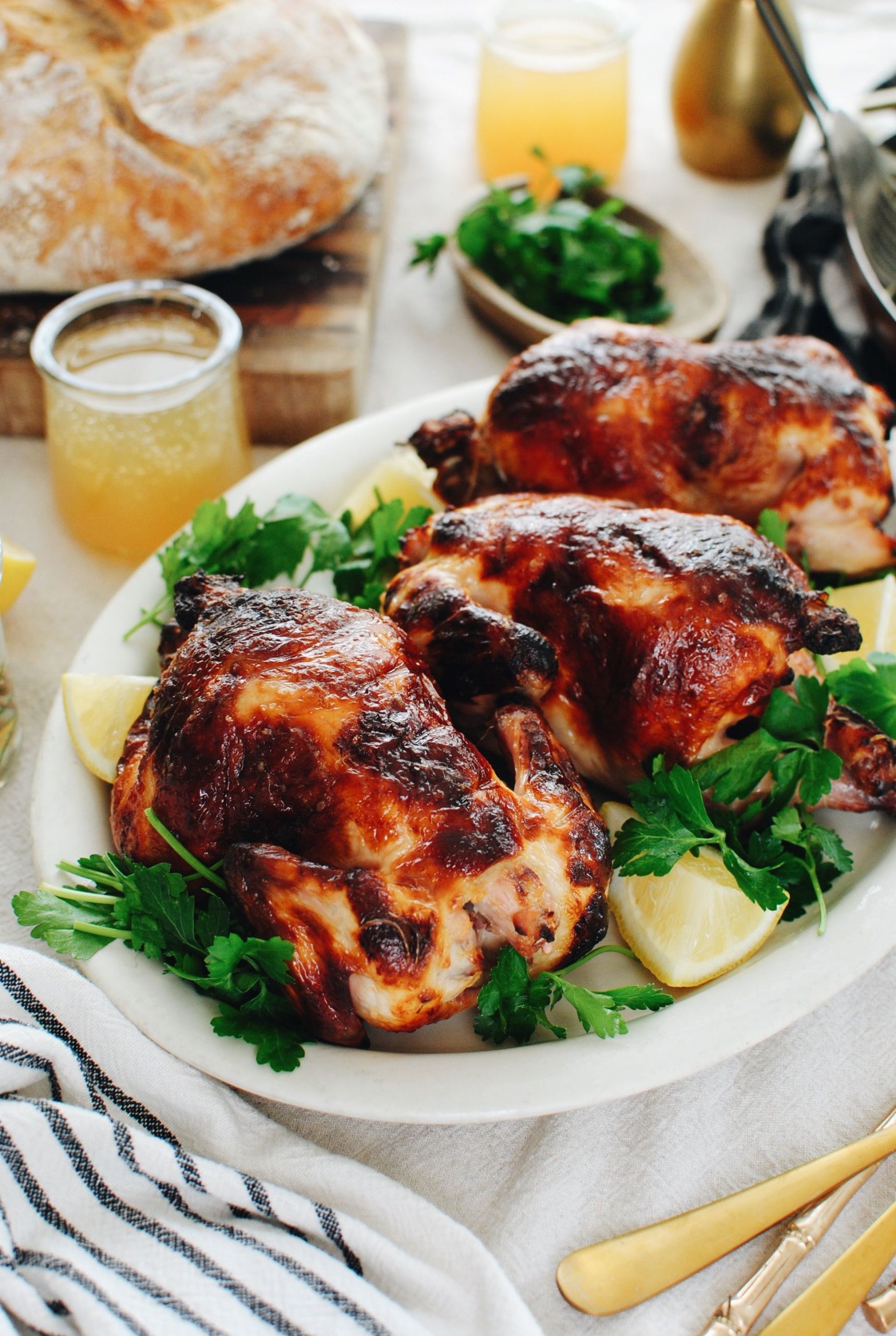 Cornish Game Hens Brine Recipe
 Buttermilk Brined Cornish Game Hens with a Rustic Kale