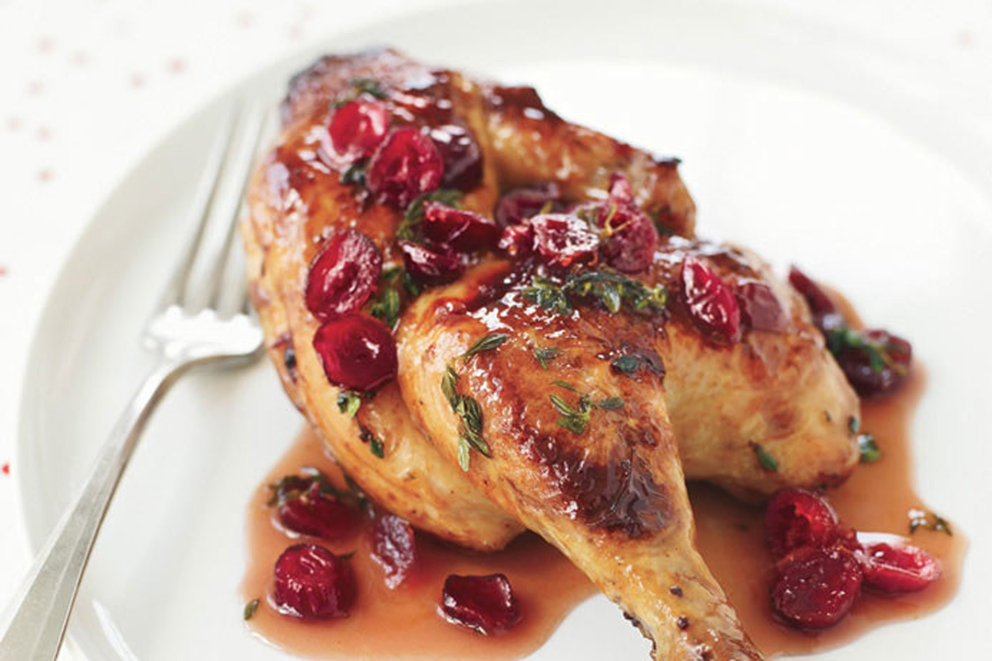 Cornish Game Hens Recipes
 Cornish Game Hen with Double Cranberry and Thyme Sauce