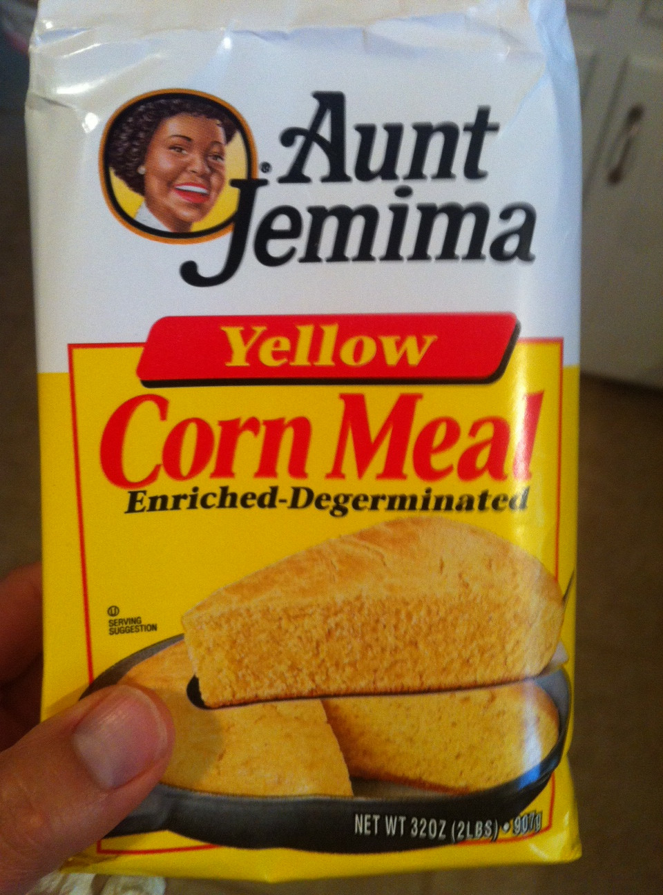 Cornmeal Gluten Free
 Aunt Jemima Corn Meal