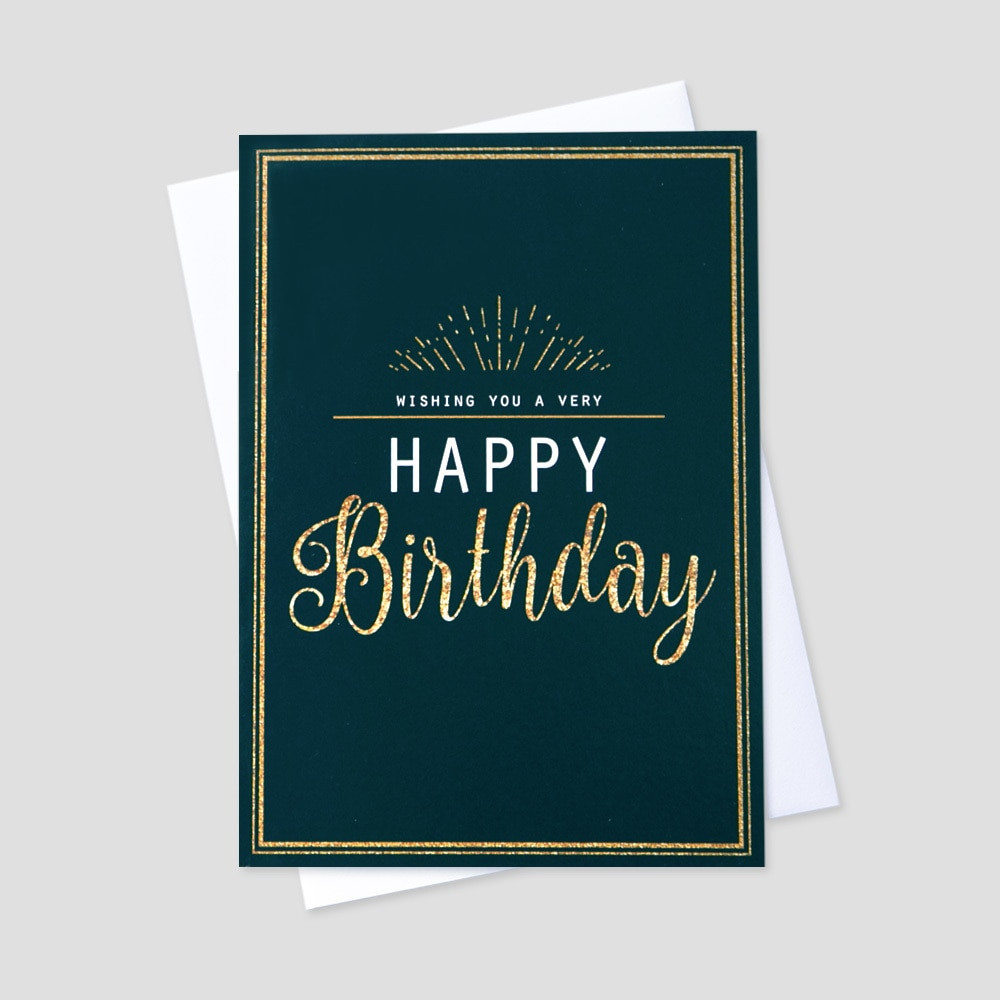 Corporate Birthday Cards
 Business Birthday Greeting Card