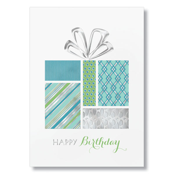 Corporate Birthday Cards
 Stylish Gift Birthday Card from G Neil