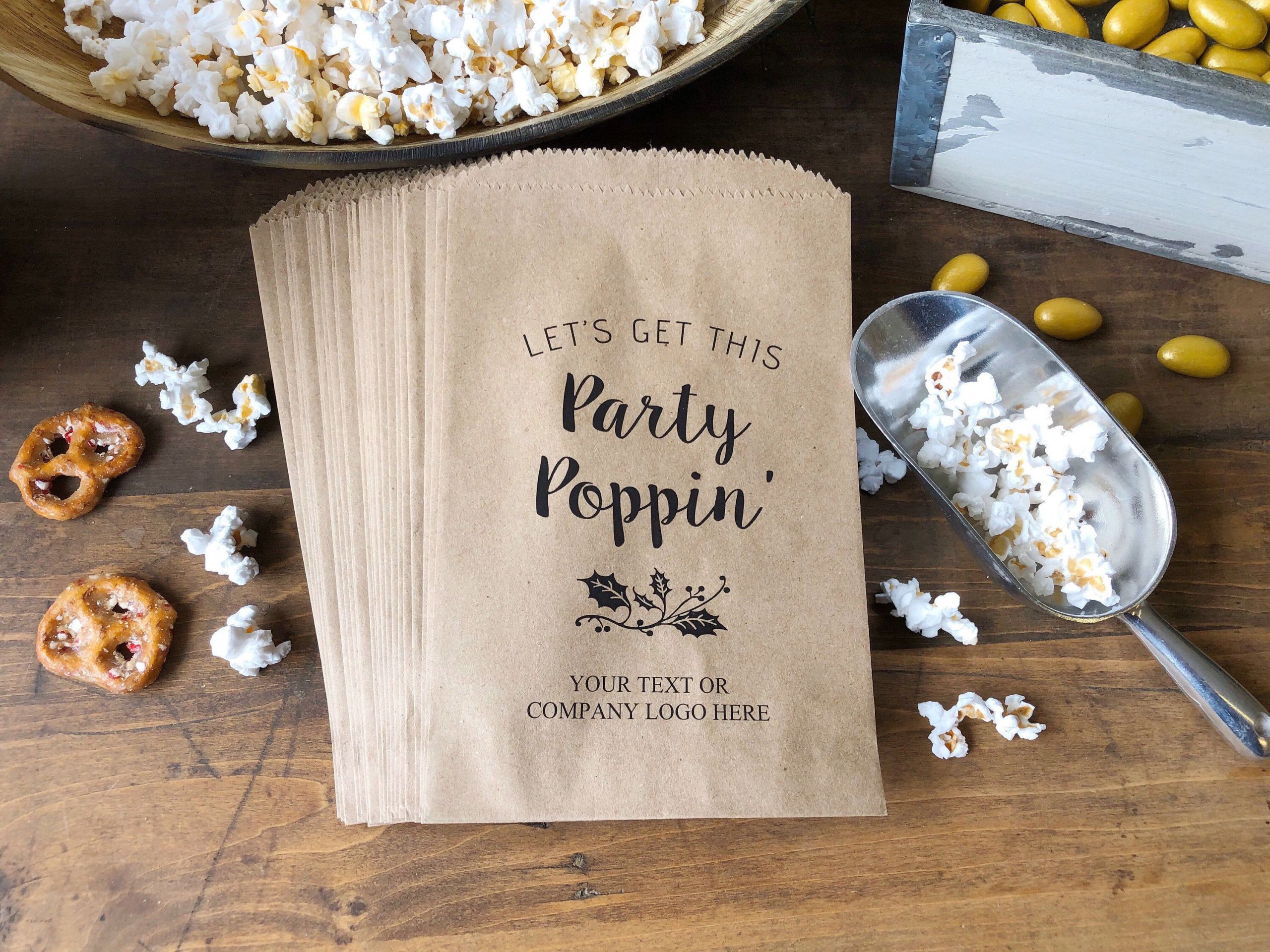 Corporate Holiday Party Gift Ideas
 Popcorn Buffet pany Holiday Party Christmas Treat