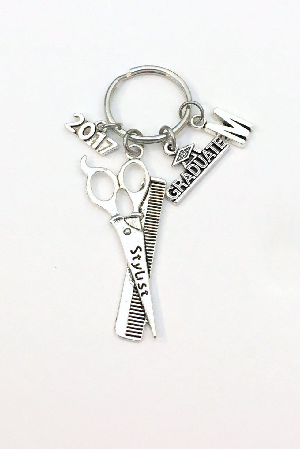 Cosmetology Graduation Gift Ideas
 Hairdresser Graduation Present Cosmetologist Keychain