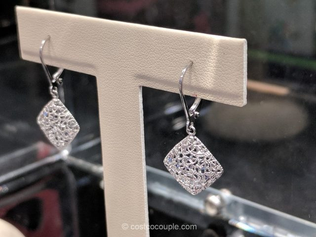Costco Diamond Earrings
 Diamond Cut Dangle Earrings