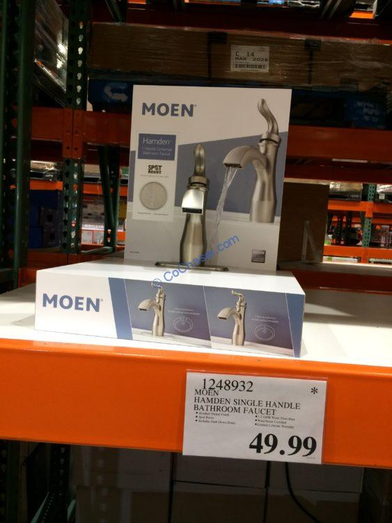 Costco Faucets Bathroom
 MOEN Hamden Single Handle Bathroom Faucet Model SRN