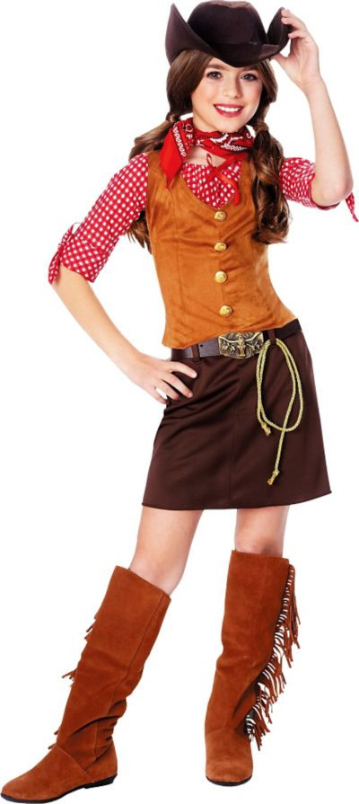 Costumes For Kids In Party City
 Gunslinger Cowgirl Costume for Girls