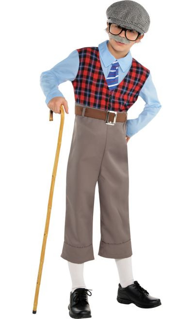 Costumes For Kids In Party City
 Boys Old Geezer Costume