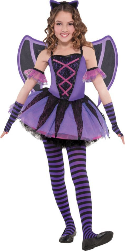Costumes For Kids In Party City
 Girls Bat Ballerina Costume Party City