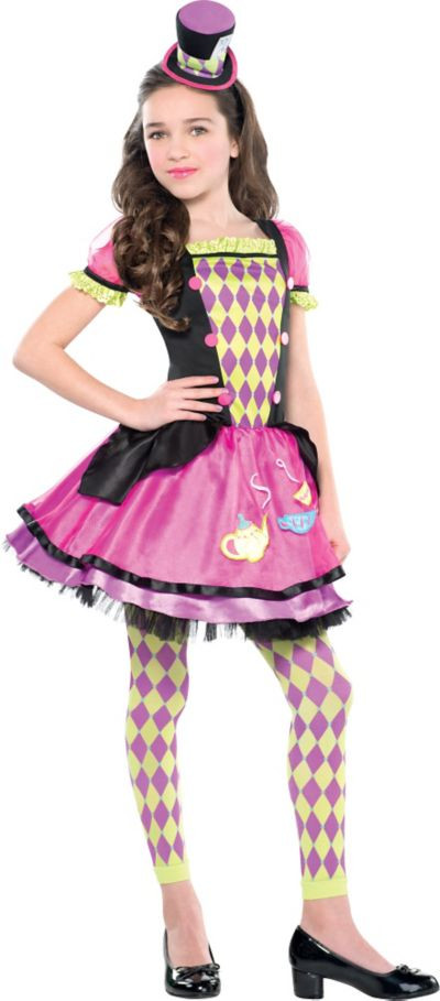 Costumes For Kids In Party City
 Girls Miss Mad Hatter Costume