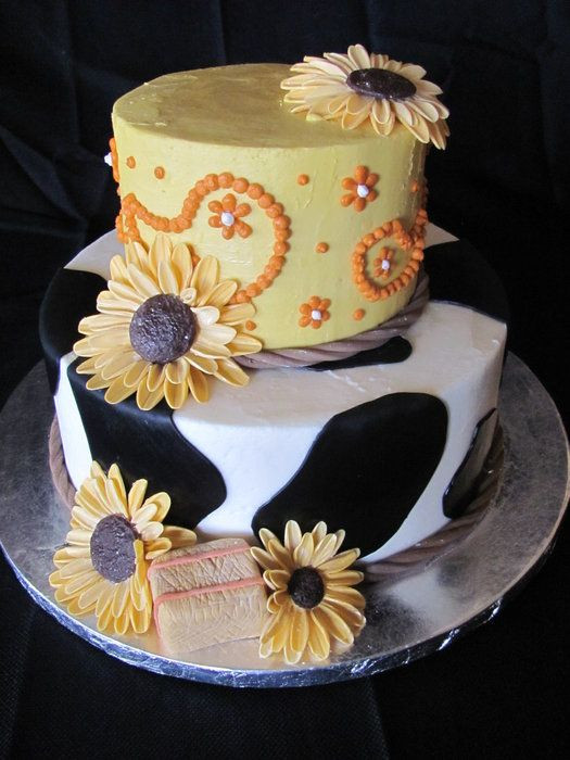 Country Birthday Cakes
 Country girl cake love it