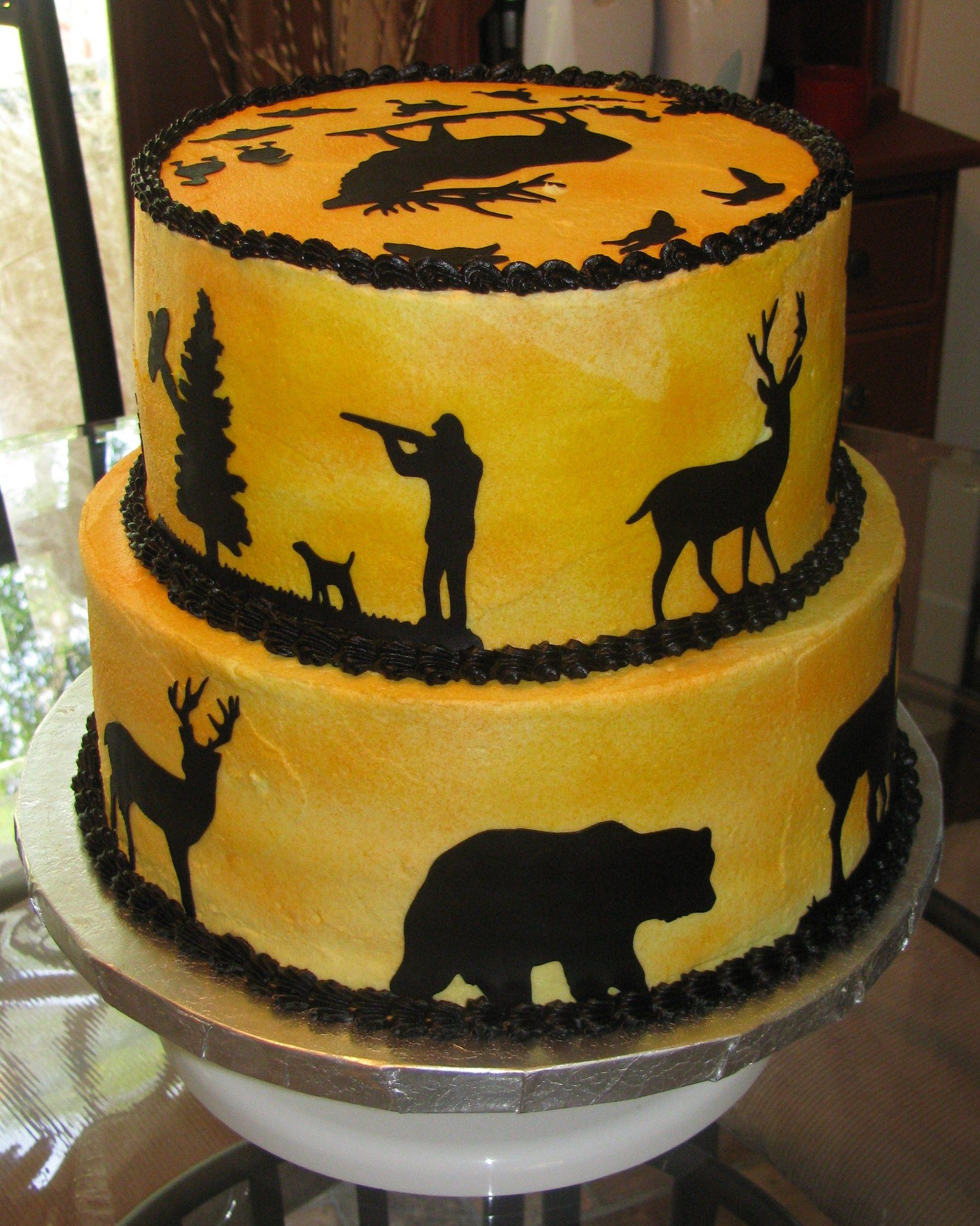Country Birthday Cakes
 Hunting Birthday Cake