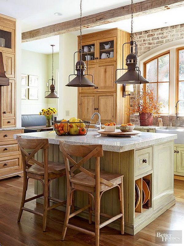 Country Kitchen Lights Fixtures
 30 Awesome Kitchen Lighting Ideas 2017