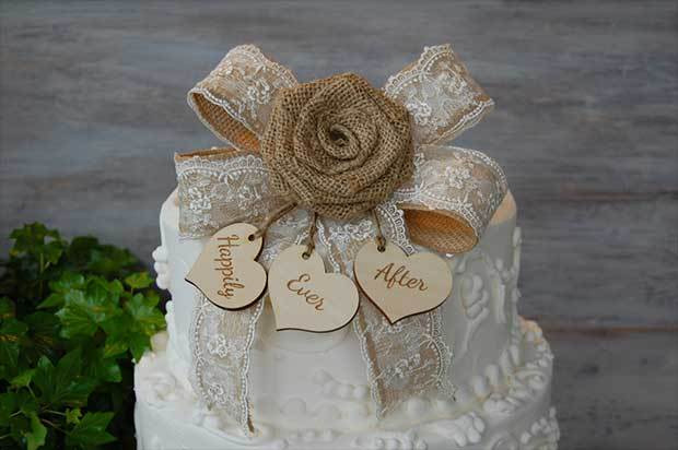 Country Wedding Cake Toppers
 10 Rustic Wedding Cake Toppers Real Country La s