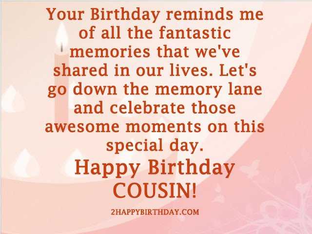 Cousin Birthday Quotes
 Happy Birthday Cousin Wishes & Quotes 2HappyBirthday