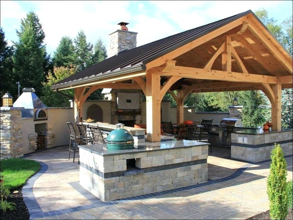 Covered Outdoor Kitchen Structures
 Covered Outdoor Kitchen Ideas Outdoor Kitchen Grills