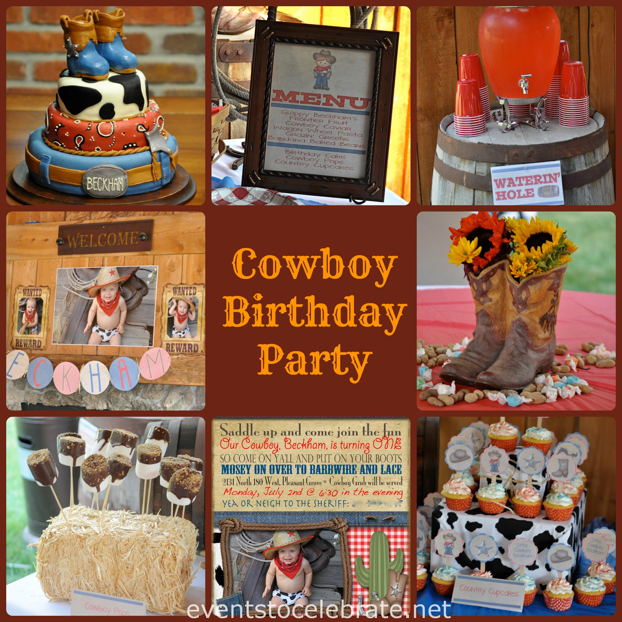 Cowboy Birthday Party Decorations
 cowboy party decorations Archives events to CELEBRATE