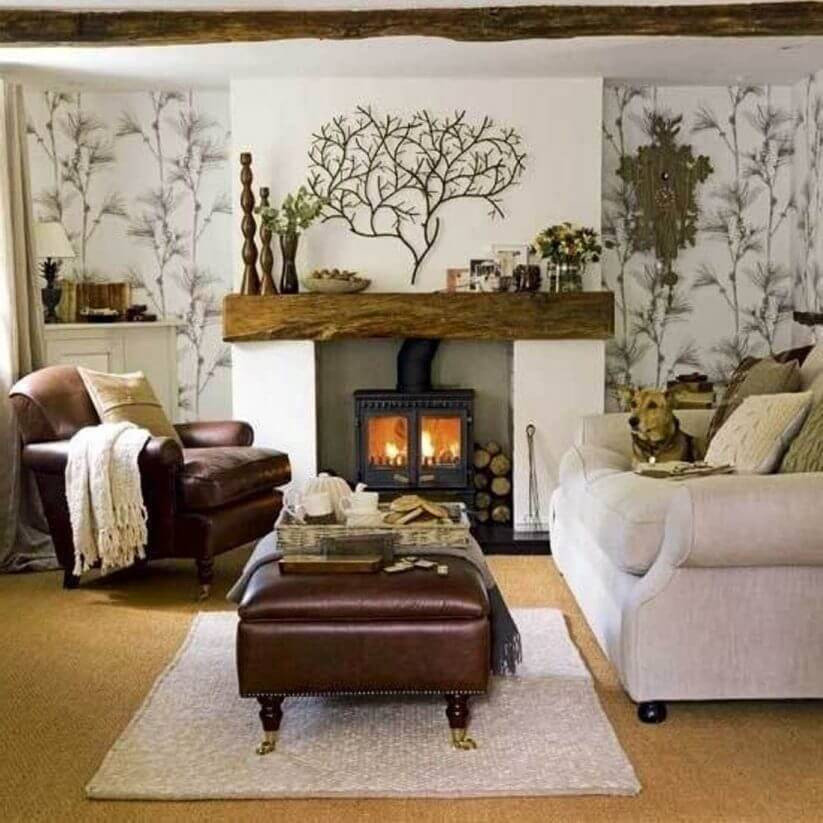 Cozy Small Living Room
 5 Warm and Cozy Small Living Room Ideas With A Fireplace