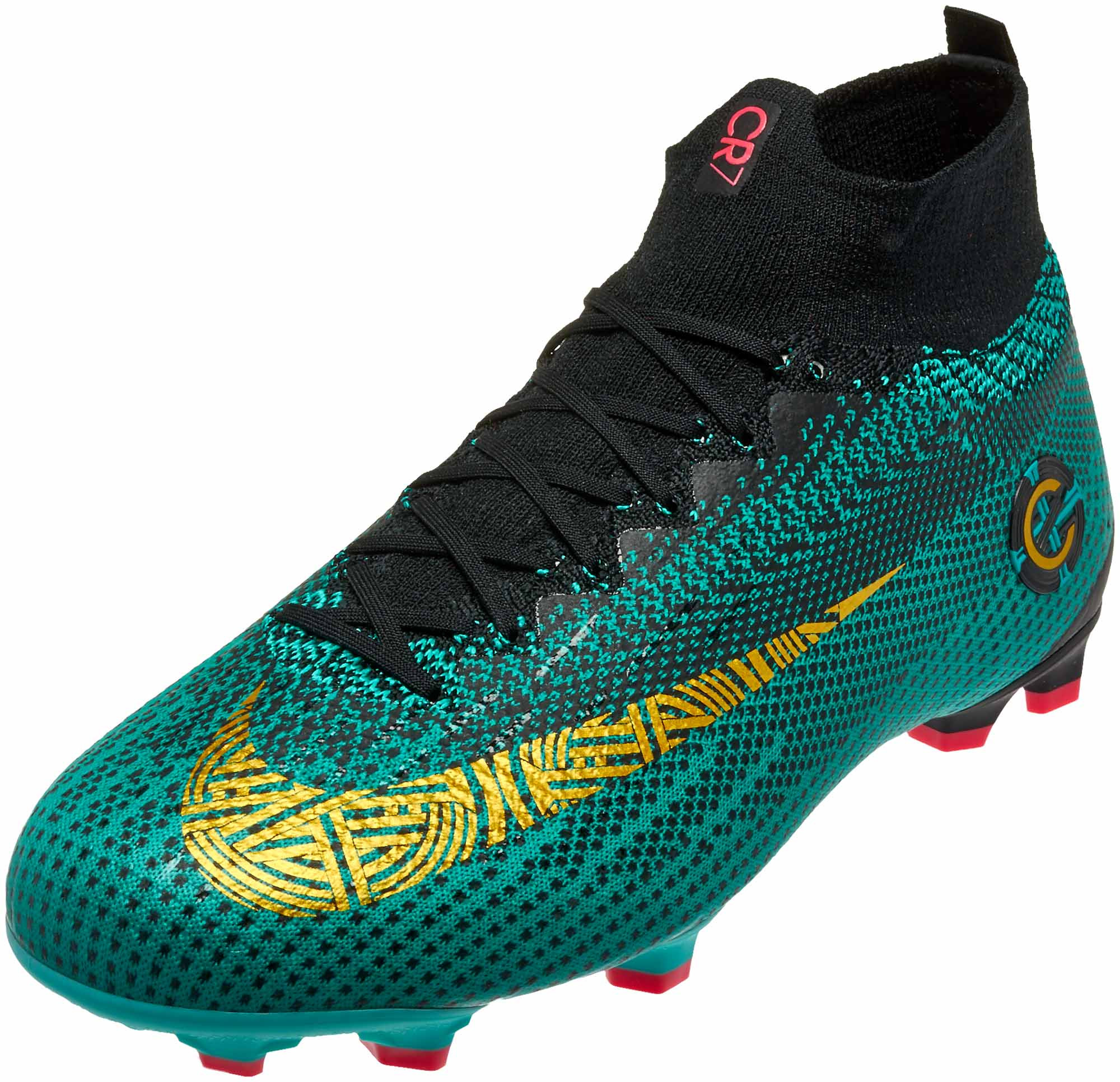 Cr7 Shoes For Kids Indoor
 Nike Kids Mercurial Superfly 6 Elite FG CR7 Clear Jade