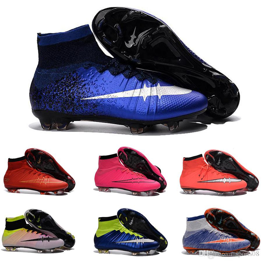 Cr7 Shoes For Kids Indoor
 2017 New Sale Kids Soccer Shoes For Boys Mercurial