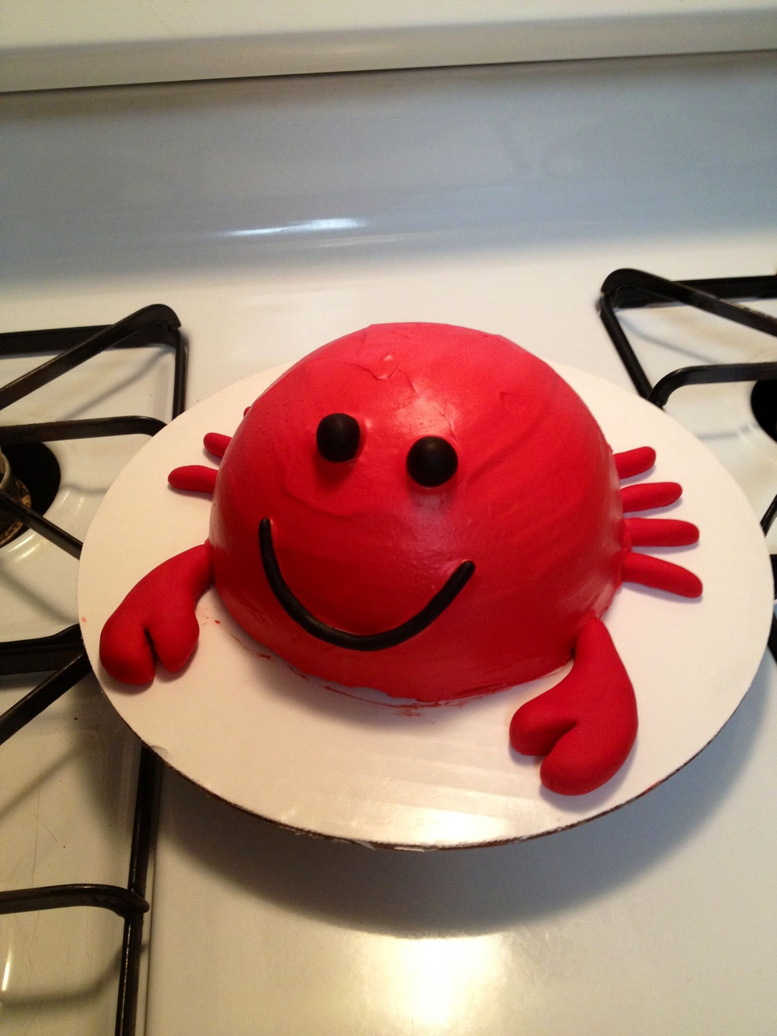 Crab Birthday Cake
 Crab smash cake first birthday cake