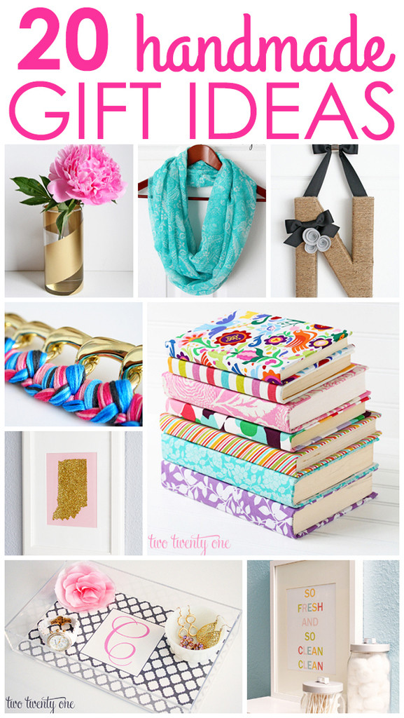 Craft Birthday Gift Ideas
 20 Handmade Gift Ideas