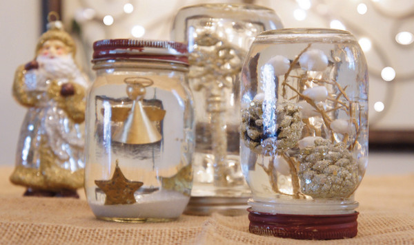 Craft Christmas Gifts Ideas
 Homemade snow globes the merriest of kids Christmas crafts