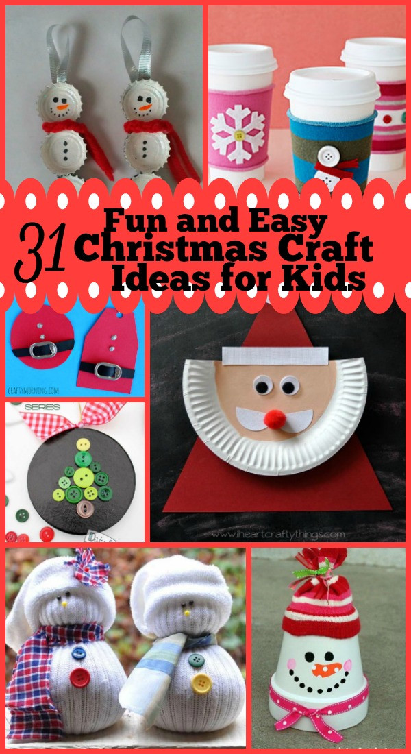 Craft Christmas Gifts Ideas
 31 Easy and Fun Christmas Craft Ideas for Kids Christmas