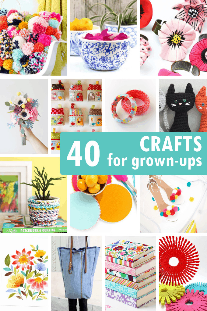 Craft For Adults
 40 ADULT CRAFTS including jewelry accessories home decor