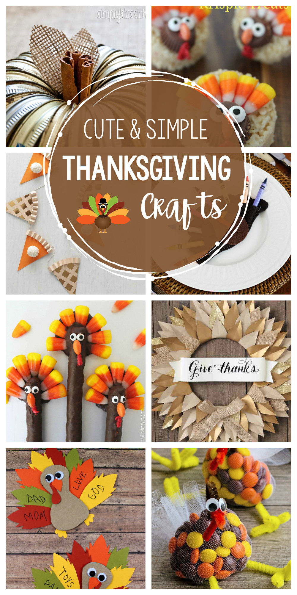 Craft For Kids Thanksgiving
 Fun & Simple Thanksgiving Crafts to Make This Year Crazy