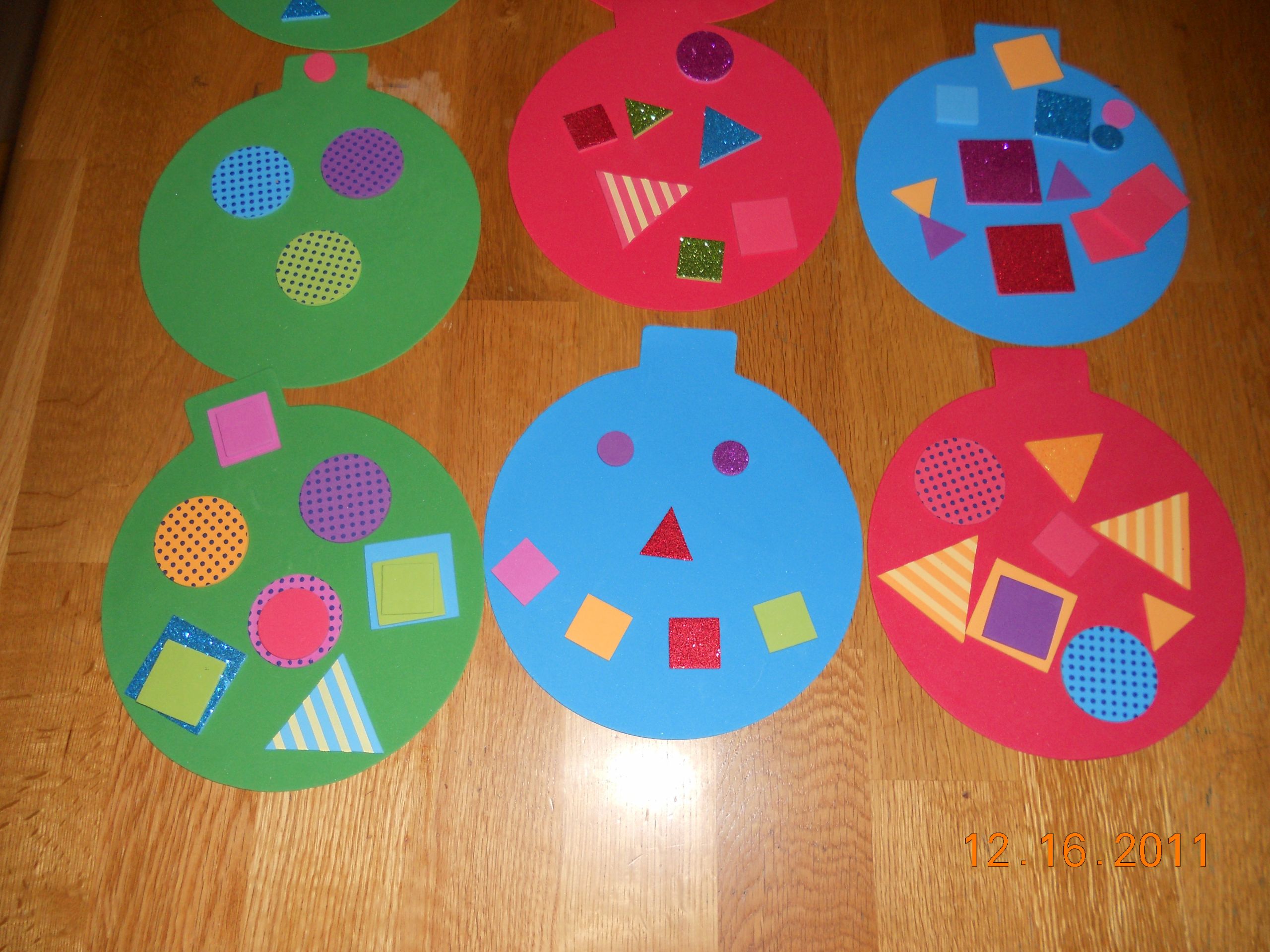 Craft Ideas For Preschoolers
 Christmas ornament – Miss Lassy