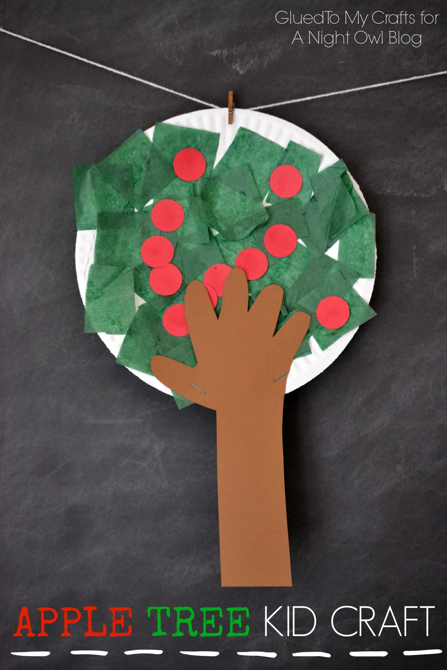 Craft Ideas For Preschoolers
 Apple Tree Kids Craft