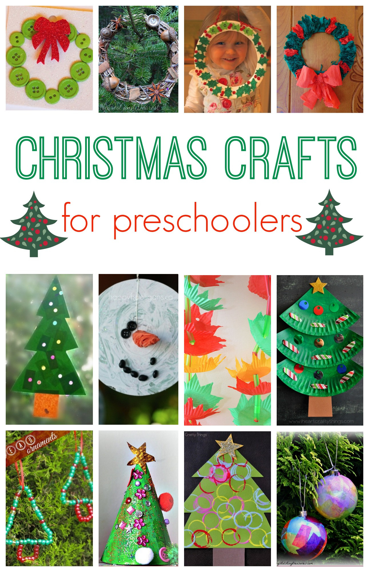 Craft Ideas For Preschoolers
 101 Christmas Crafts for Kids Here e the Girls