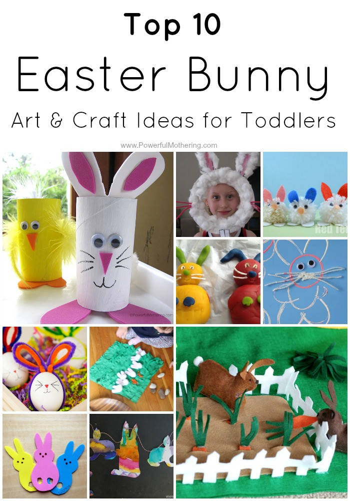Craft Ideas For Toddlers
 Top 10 Easter Bunny Art & Craft Ideas for Toddlers