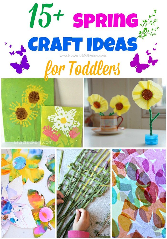 Craft Ideas Toddlers
 15 Spring Craft Ideas for Toddlers