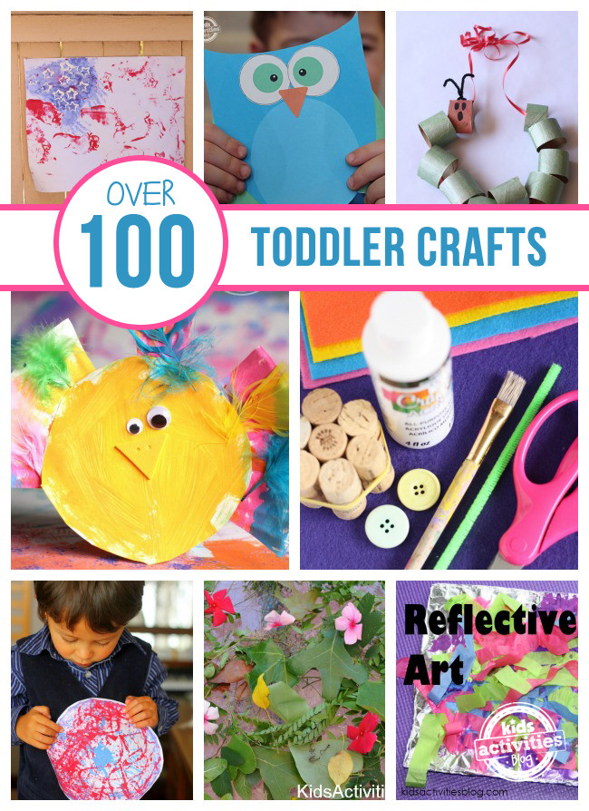 Craft Ideas Toddlers
 Over 100 Toddler Crafts