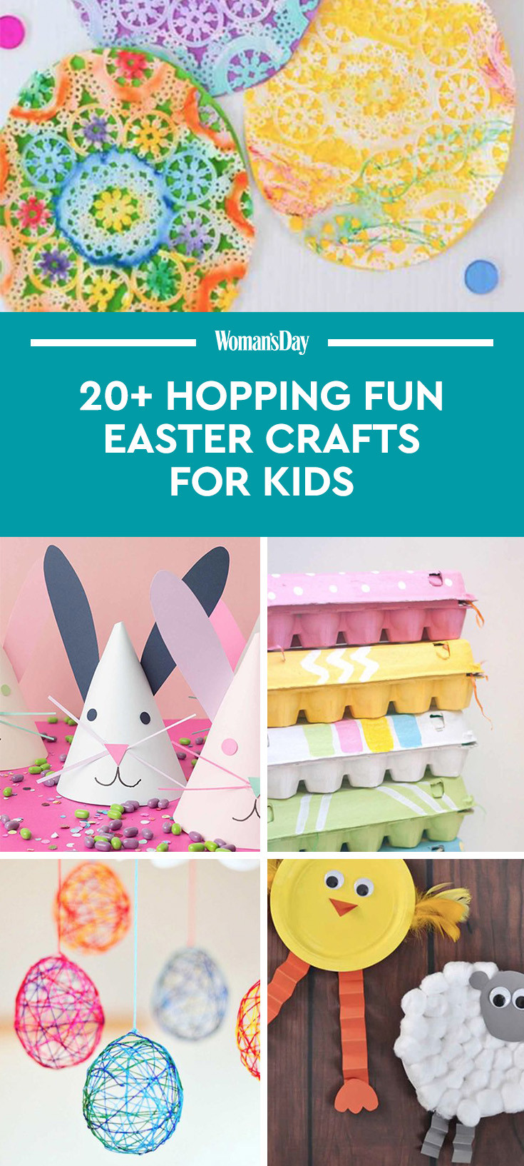 Craft Ideas Toddlers
 21 Fun Easter Crafts For Kids Easter Art Projects for