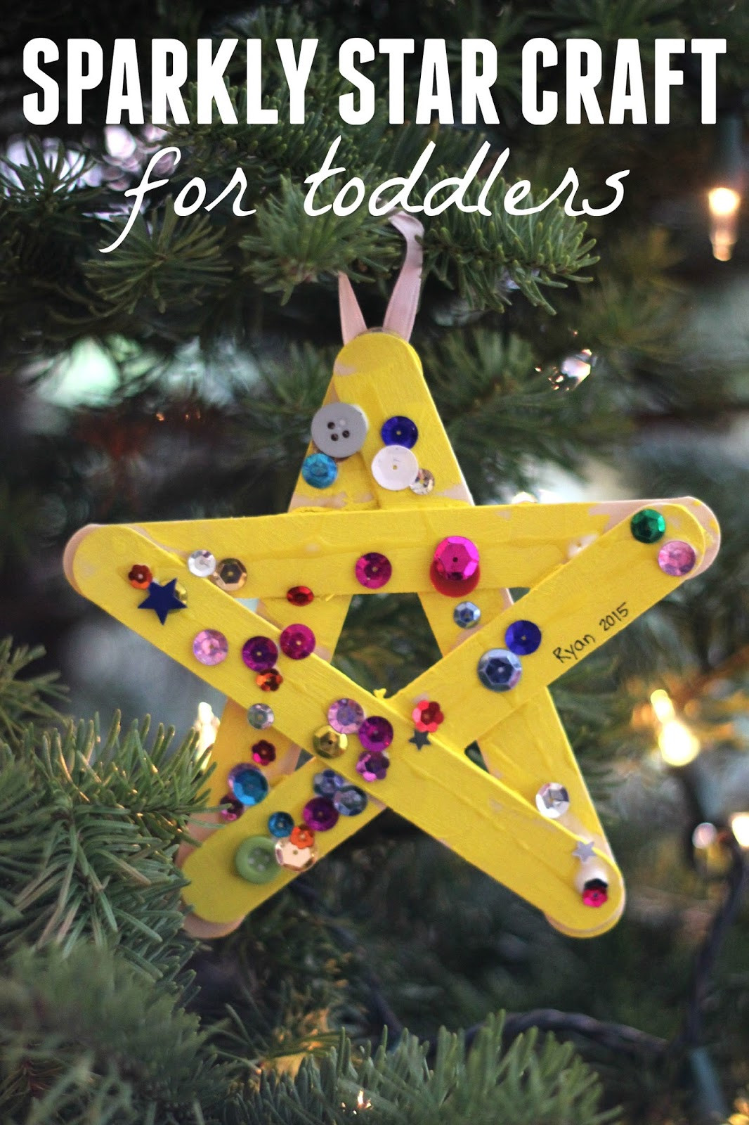 Craft Ideas Toddlers
 Toddler Approved Sparkly Star Craft for Toddlers