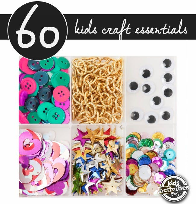 Craft Items For Kids
 60 MUST HAVE CRAFT SUPPLIES FOR KIDS Kids Activities