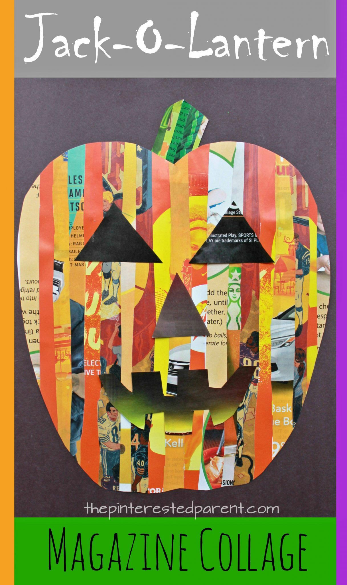 Craft Magazines For Adults
 Jack O Lantern Magazine Collage