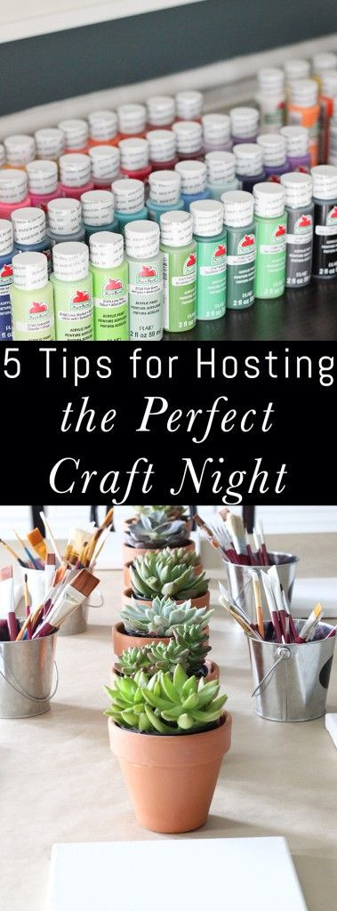 Craft Parties For Adults
 What a fun party or girls night idea Tips for Hosting the