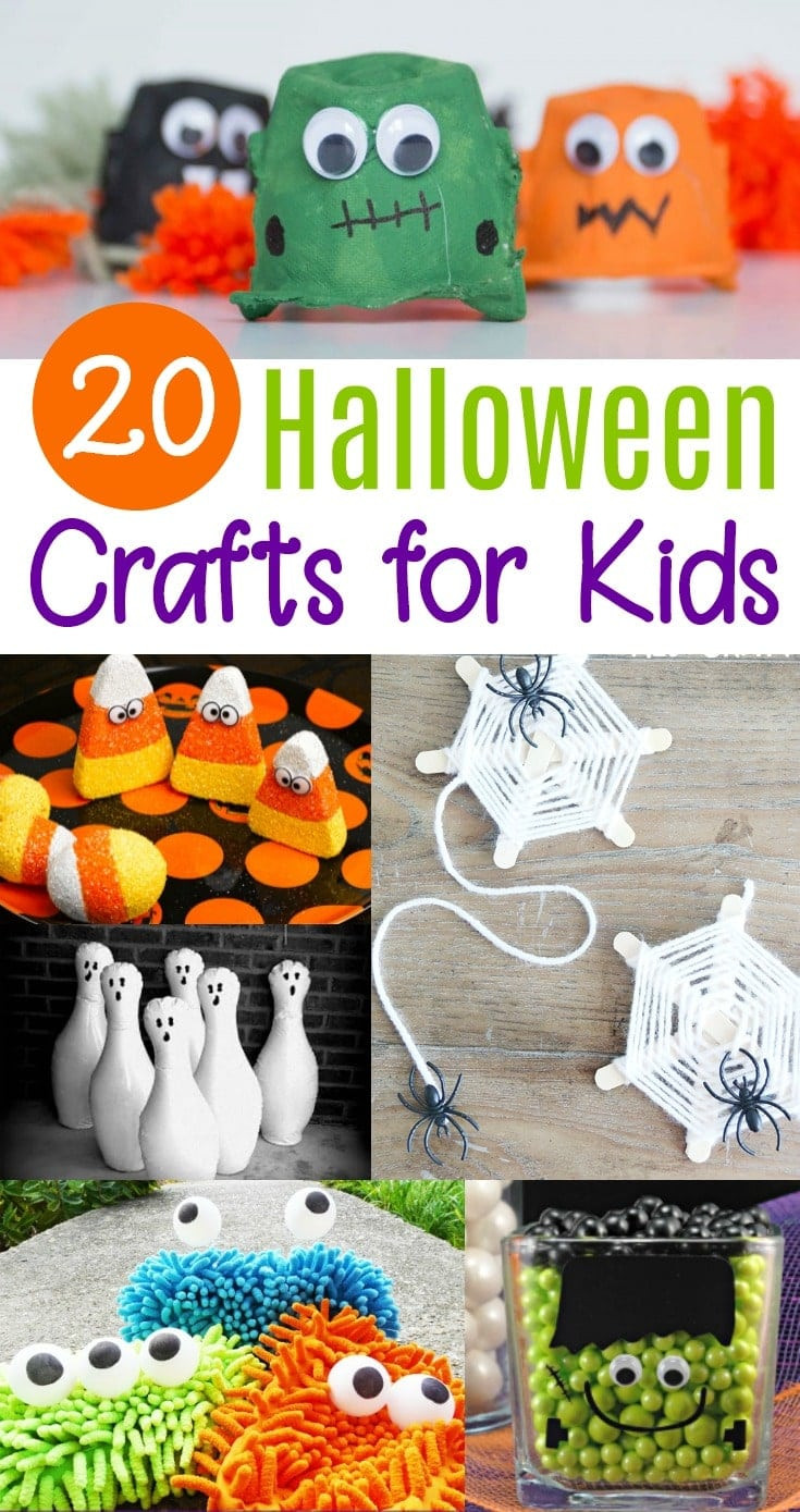 Craft Project For Toddler
 20 Cute & Easy Halloween Crafts for Kids