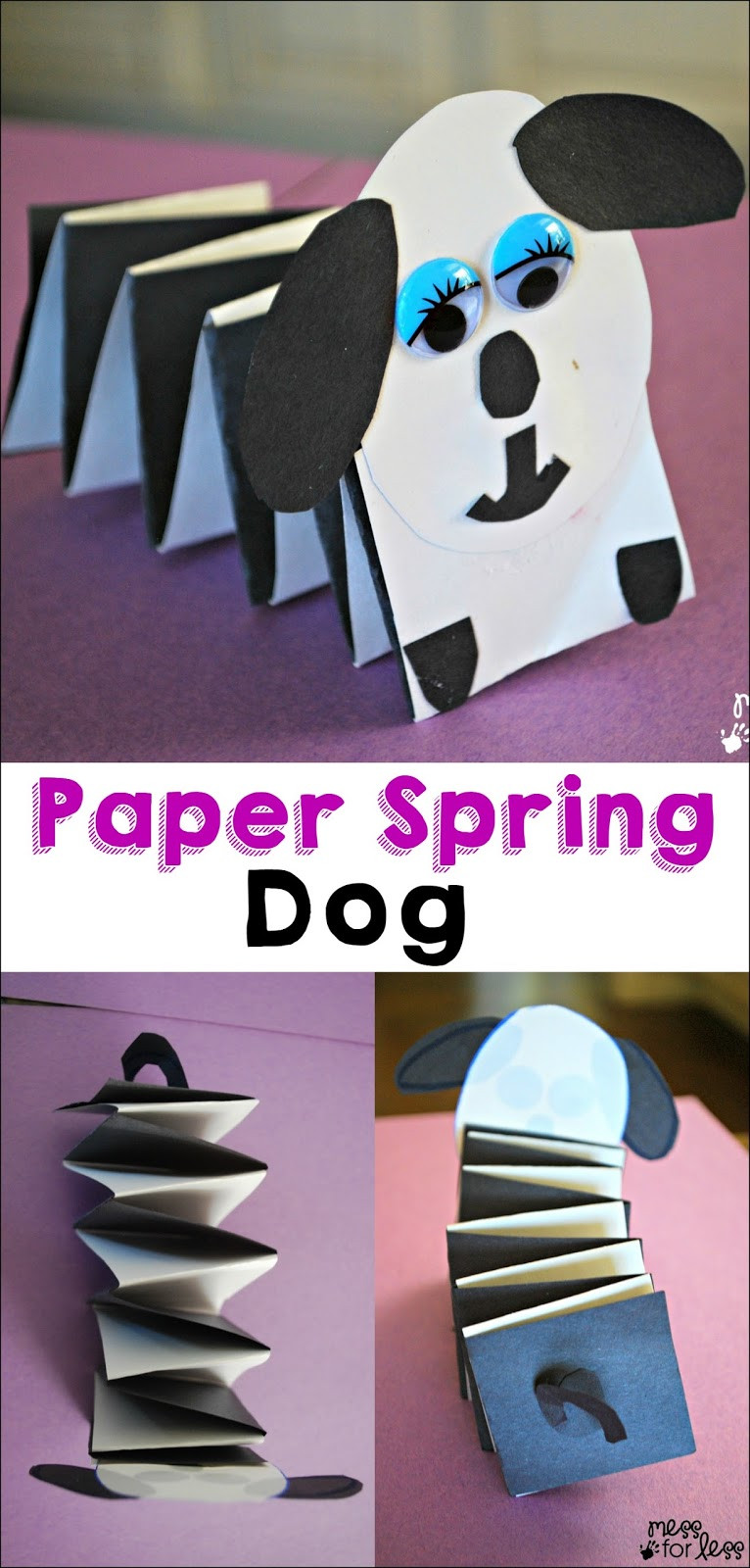 Craft Project For Toddler
 Paper Crafts for Kids Spring Dog Mess for Less
