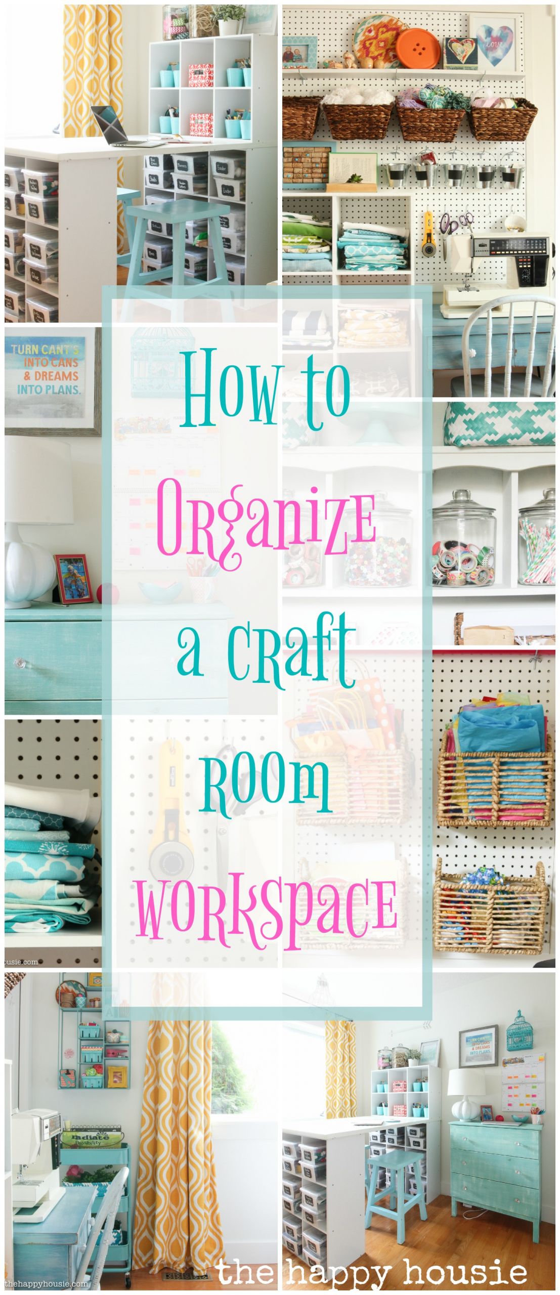 Craft Room Organizing Ideas
 How to Organize a Craft Room Work Space