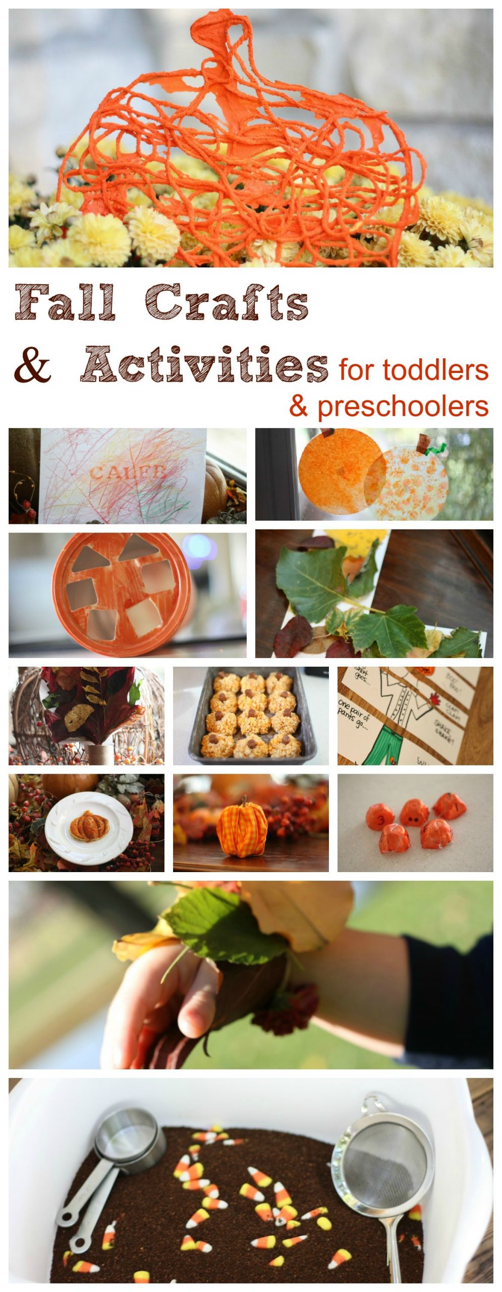 Crafts And Activities For Toddlers
 Fall Crafts and Activities for Preschoolers and Toddlers