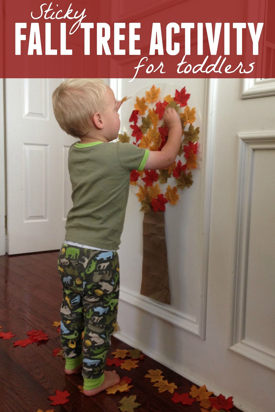 Crafts And Activities For Toddlers
 Toddler Approved Easy Fall Tree Activity for Toddlers