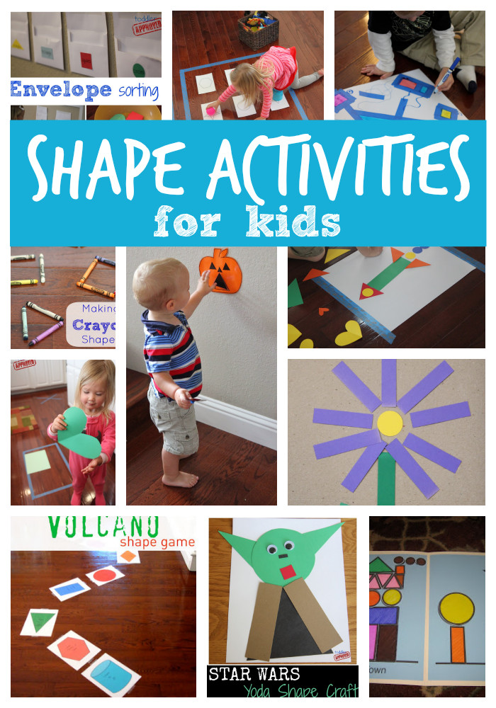 Crafts And Activities For Toddlers
 Toddler Approved 25 Shape Activities and Crafts for Kids