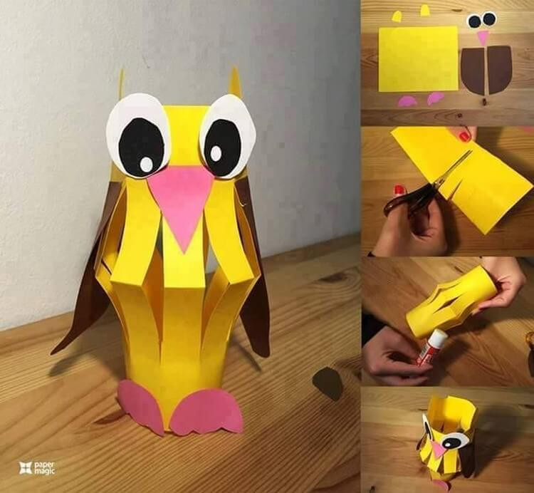 Crafts For Kids Step By Step
 Easy Paper Craft Ideas for Kids with DIY Tutorials